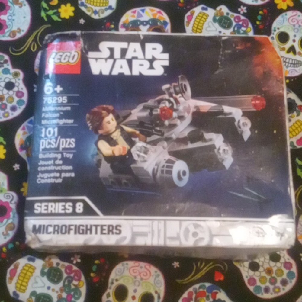 Lego star wars 101 pcs series 8 millennium falcon microfighter building toy